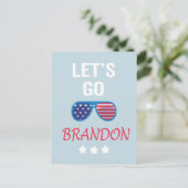 Lass Go Brandon Postkarte (Stehend Vorderseite)