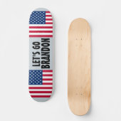 LASS' GO BRANDON SKATEBOARDS (Vorderseite)