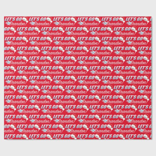 Lass Go Brandon Weihnachten Geschenkpapier (Flach)