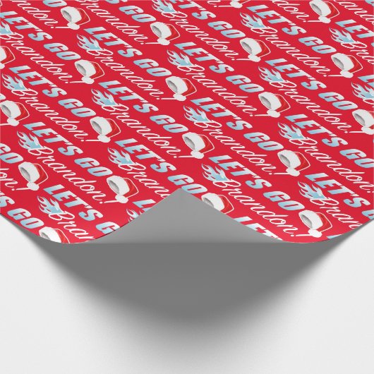Lass Go Brandon Weihnachten Geschenkpapier (Ecke)