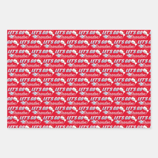 Lass Go Brandon Weihnachten Geschenkpapier Set (Vorderseite 3)