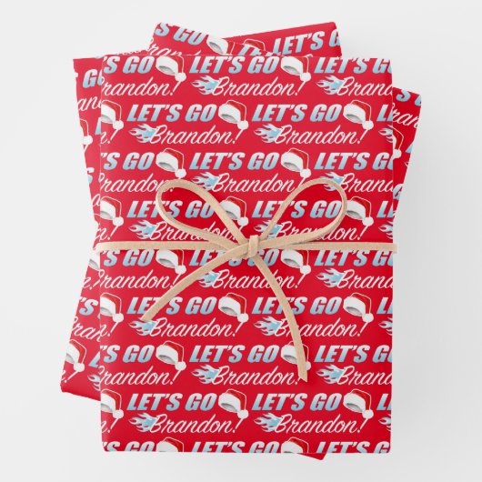 Lass Go Brandon Weihnachten Geschenkpapier Set (Beispiel)