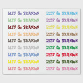 Lass Go Brandon Wrapping Paper Geschenkpapier (Flach)