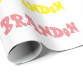 Lass Go Brandon Wrapping Paper Geschenkpapier (Rolleneckpunkt)