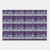 Lass Go Brandon Wrapping Paper Geschenkpapier Set (Vorderseite 2)