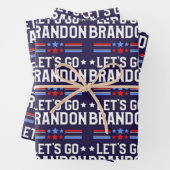 Lass Go Brandon Wrapping Paper Geschenkpapier Set (Beispiel)