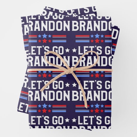Lass Go Brandon Wrapping Paper Geschenkpapier Set (Beispiel)