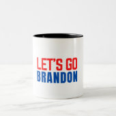 lass Go Brandon Zweifarbige Tasse (Mittel)