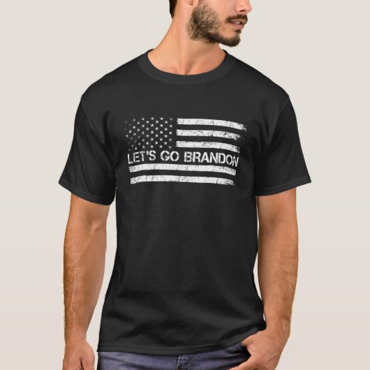 Lass Go Bransdon Brandon USA Flag T-Shirt (Vorderseite)