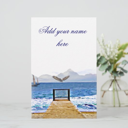 Lass Go!_ Briefpapier (Stehend Vorderseite)