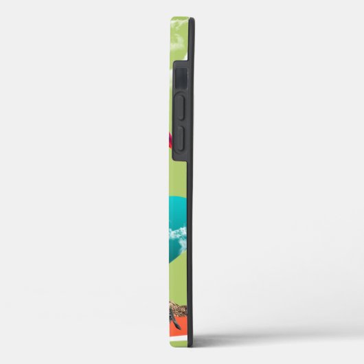 Lass Go Cool Travel Collage Pop Art Case-Mate iPhone Hülle (Rückseite / Links)