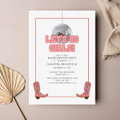 Lass Go Girls Disco Cowgirl Junggeselinnen-Abschie