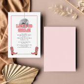 Lass Go Girls Disco Cowgirl Junggeselinnen-Abschie