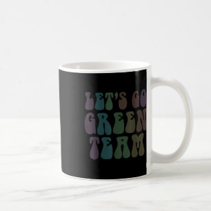 Lass Go Green Team Retro War Game 60er Summer Camp Kaffeetasse