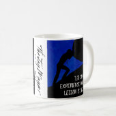 "Lass Go" Kaffeetasse (VorderseiteRechts)