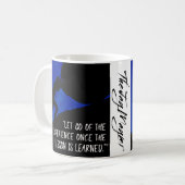 "Lass Go" Kaffeetasse (Vorderseite Links)