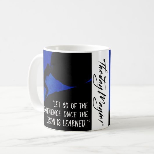 "Lass Go" Kaffeetasse (Vorderseite Links)