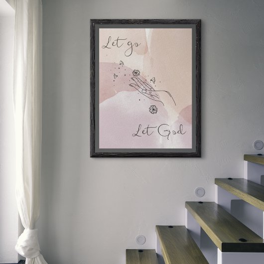 Lass go Lass God Wall Art Poster