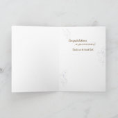 Lass Go, Lass Gott Wirbel Erholung Jahrestag Karte (Innenseite)