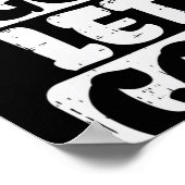 Lass Go Lass Jesus Faith Zitat Religiöse Christi Poster (Ecke)