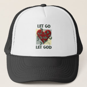 Lass Go Lasse Erholung Gott Slogan Zitat Rotes Her Truckerkappe