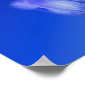 Lass Go Lasse Gott Gentian Blume Inspiration Zitat Poster (Ecke)