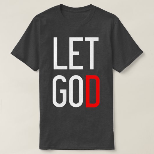 Lass Go Lasse Gott Motivierend T-Shirt (Design vorne)