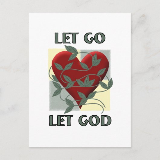 Lass Go Lasse Gott Postkarte (Vorderseite)