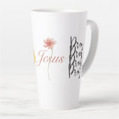 Lass Go Lasse Gottes Christentum Glaubensbibel Jes Milchtasse (Rechte Ecke)