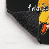 Lass Go Nuggets - Chicken Nugget Bysketbyll Player Mousepad (Ecke)