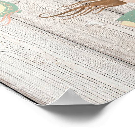 Lass Go oder wird gezerrt Poster (Ecke)