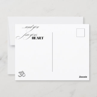 Lass Go of Anger - Buddha Mindfulness Quote T - Sh Postkarte