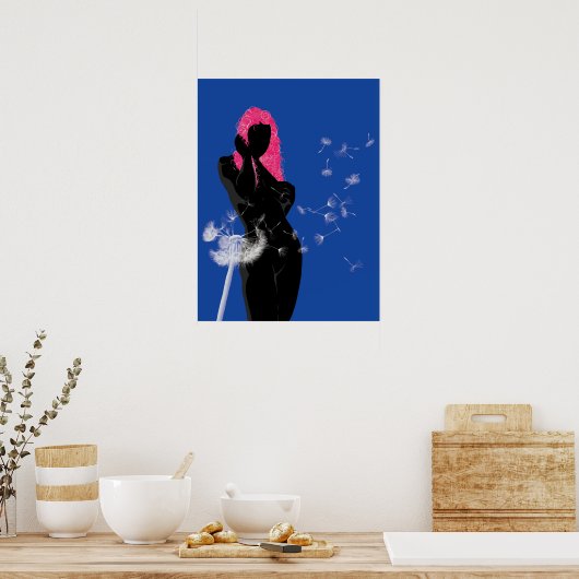 Lass Go Poster (Küche)