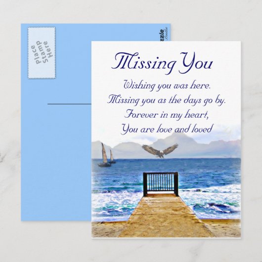 Lass Go!_ Postkarte (Vorne/Hinten)