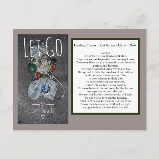 Lass Go Postkarte (Vorderseite)