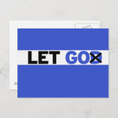 Lass GO Postkarte (Vorne/Hinten)