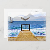 Lass Go!_ Postkarte (Vorne/Hinten)