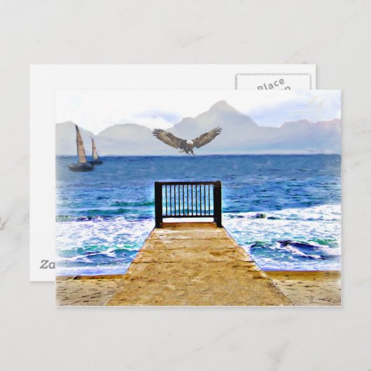 Lass Go!_ Postkarte (Vorne/Hinten)