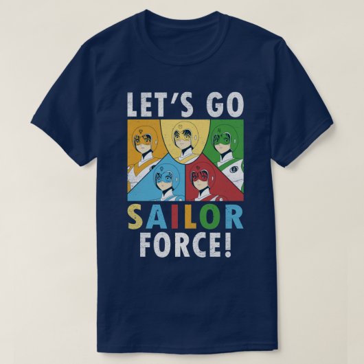 Lass Go Sailor T-Shirt (Design vorne)