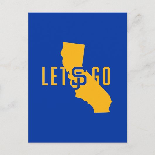 lass Go SJ Einladungspostkarte (Vorderseite)