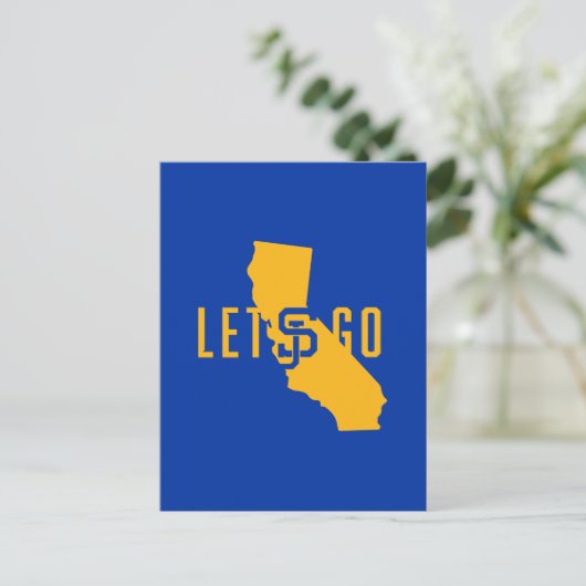 lass Go SJ Einladungspostkarte (Stehend Vorderseite)