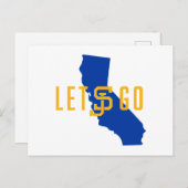 lass Go SJ Postkarte (Vorne/Hinten)