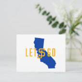 lass Go SJ Postkarte (Stehend Vorderseite)