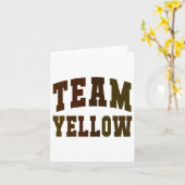 Lass Go Team Yellow Summer Camp War Game School Sp Karte (Gelbe Blume)