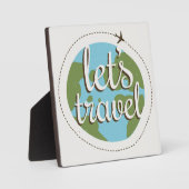 Lass Go Travel Fotoplatte (Vorderseite)