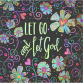 Lass Go und Lass der Hübschen Inspirivität der Sch Aufkleber (Vorderseite)