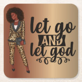 Lass Go und Lass die Untersetzer der Schwarzen Fra (Vorderseite)