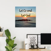 LASS GO UND LASS GONE SUNRISE DESIGN POSTER (Heimbüro)