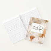 Lass Go und Lass Gott Christlich Inspiration Zitat Notizblock (Innenseite)