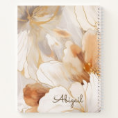 Lass Go und Lass Gott Christlich Inspiration Zitat Notizblock (Rückseite)